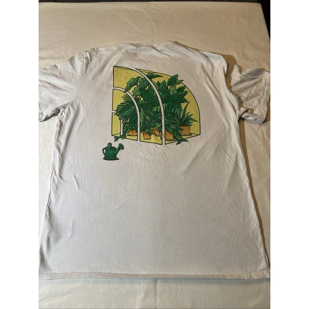 The North Face Crown Shyness Garden Terrarium Tshirt Large White